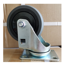 Hot sale 4 Inch swivel top plate antistatic industrial wheel caster swivel esd wheel 100mm caster